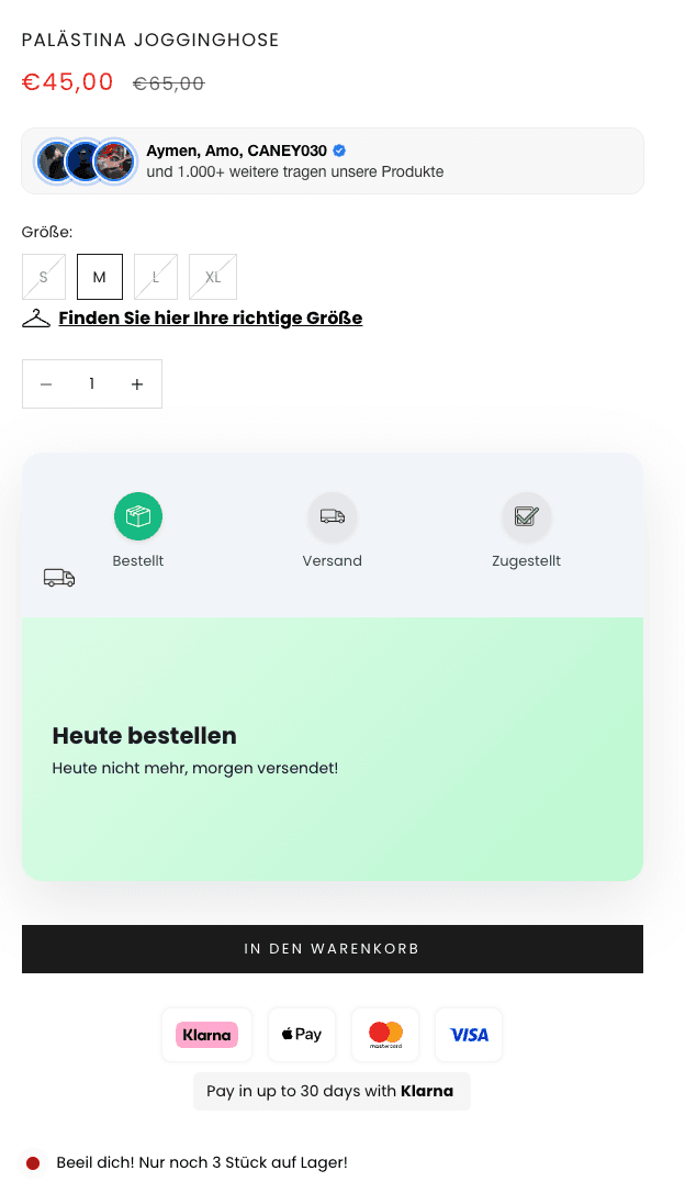 Roadrunner Clothing – Website-Ansicht 4