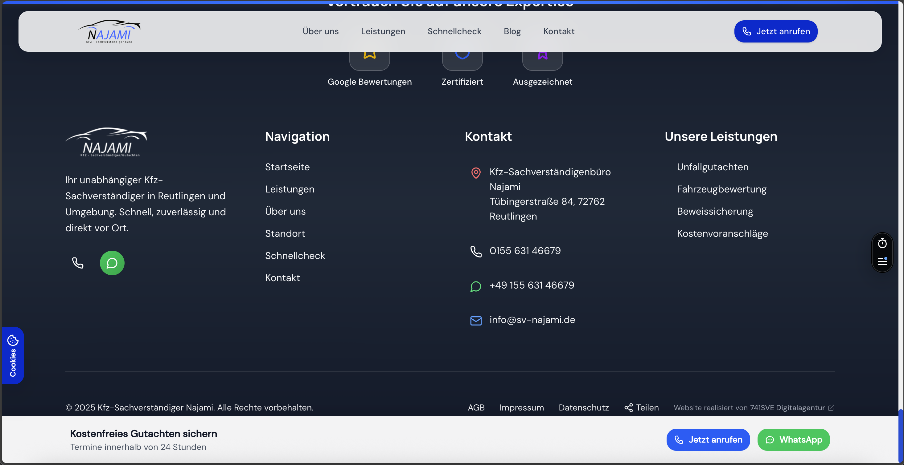 Kfz-Sachverständigenbüro Najami screenshot 4